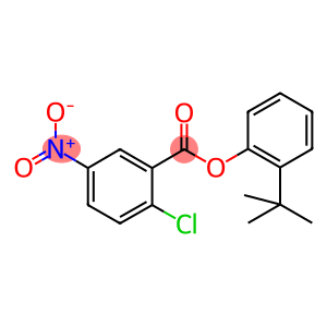 2-tert-butylphenyl 2-chloro-5-nitrobenzoate