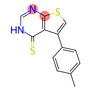 THIENO[2,3-D]PYRIMIDINE-4(3H)-THIONE, 5-(4-METHYLPHENYL)-