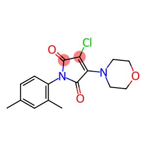 3-chloro-1-(2,4-dimethylphenyl)-4-(4-morpholinyl)-1H-pyrrole-2,5-dione