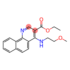 ethyl 4-[(2-methoxyethyl)amino]benzo[h]quinoline-3-carboxylate