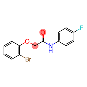 Acetamide, 2-(2-bromophenoxy)-N-(4-fluorophenyl)-