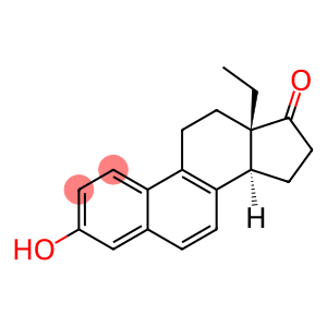 13-Ethyl-3-hydroxy-1,3,5,7,9-gonapenten-17-one