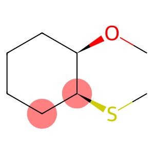 Cyclohexane, 1-methoxy-2-(methylthio)-, (1R,2S)-rel-