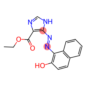 ethyl 5-[(2-hydroxy-1-naphthyl)diazenyl]-1H-imidazole-4-carboxylate