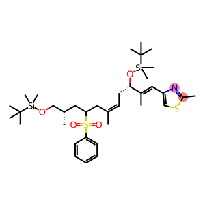 4-[(1E,3S,5Z,10S)-3,11-Bis[[(1,1-diMethylethyl)diMethylsilyl]oxy]-2,6,10-triMethyl-8-(phenylsulfonyl)-1,5-undecadi