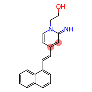 2-[2-imino-4-(1-naphthalen-1-ylethenyl)pyridin-1-yl]ethanol