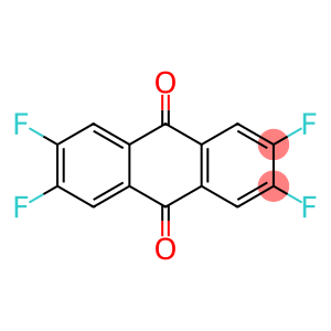 9,10-Anthracenedione, 2,3,6,7-tetrafluoro-