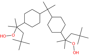 [isopropylidenedicyclohexane-4,1-diyl]bis(tert-butyl) peroxide