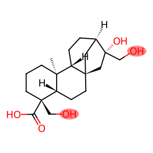 Kauran-18-olcacid,16,1719-tnhydroxy-,(4a)