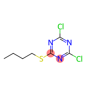 2-(Butylthio)-4,6-dichloro-1,3,5-triazine