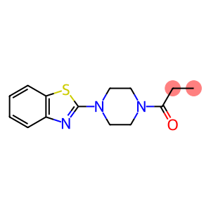 1-[4-(1,3-BENZOTHIAZOL-2-YL)PIPERAZINO]-1-PROPANONE