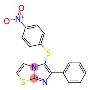 5-((4-nitrophenyl)thio)-6-phenylimidazo[2,1-b]thiazole