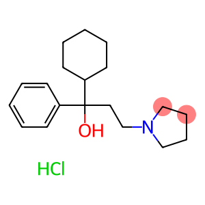 ALPHA-CYCLOHEXYL-ALPHA-PHENYL-1-PYRROLIDINEPROPANOL HYDROCHLORIDE