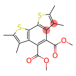 2,3,6,7-Tetramethylbenzo[2,1-b:3,4-b']dithiophene-4,5-dicarboxylic acid dimethyl ester