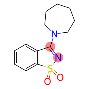 3-(1-azepanyl)-1,2-benzisothiazole 1,1-dioxide