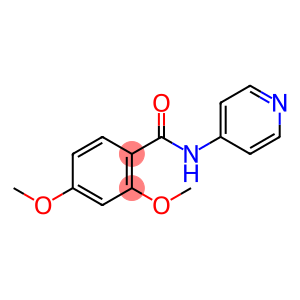 2,4-DIMETHOXY-N-(PYRIDIN-4-YL)BENZAMIDE