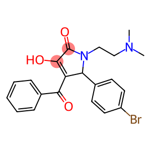 4-benzoyl-5-(4-bromophenyl)-1-[2-(dimethylamino)ethyl]-3-hydroxy-1,5-dihydro-2H-pyrrol-2-one