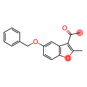 Ethanone, 1-[2-methyl-5-(phenylmethoxy)-3-benzofuranyl]-