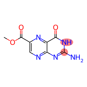 2-Amino-3,4-dihydro-4-oxopteridine-6-carboxylic acid methyl ester