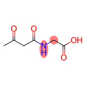 2-(acetoacetylamino)acetic acid