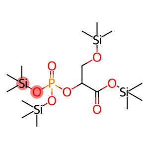 Bis(trimethylsilyloxy)phosphinyloxy(trimethylsilyloxymethyl)acetic acid trimethylsilyl ester