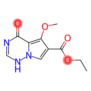 ethyl 4-hydroxy-5-methoxypyrrolo[1,2-f][1,2,4]triazine-6-carboxylate