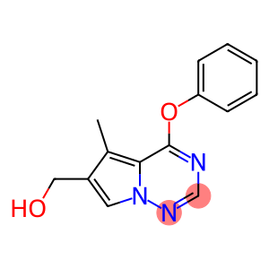 Pyrrolo[2,1-f][1,2,4]triazine-6-methanol, 5-methyl-4-phenoxy-