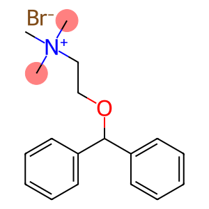 2-(Diphenylmethoxy)-N,N,N-trimethylethanaminium Bromide