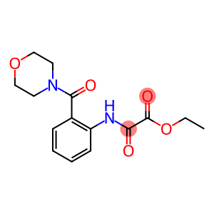 ethyl {[2-(morpholin-4-ylcarbonyl)phenyl]amino}(oxo)acetate