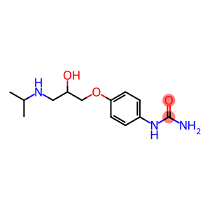 Urea, N-[4-[2-hydroxy-3-[(1-methylethyl)amino]propoxy]phenyl]-