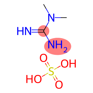 Guanidine, N,N-dimethyl-, sulfate (1:1)