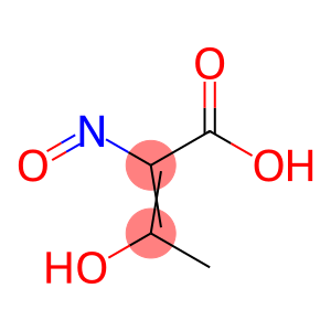 Crotonic acid, 3-hydroxy-2-nitroso- (8CI)