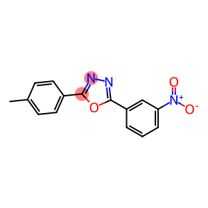 2-(3-Nitro-phenyl)-5-p-tolyl-[1,3,4]oxadiazole