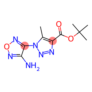 1-(4-氨基-1,2,5-噁二唑-3-基)-5-甲基-1H-1,2,3-三唑-4-羧酸叔丁酯