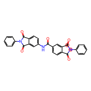 N-(1,3-dioxo-2-phenyl-2,3-dihydro-1H-isoindol-5-yl)-1,3-dioxo-2-phenyl-5-isoindolinecarboxamide