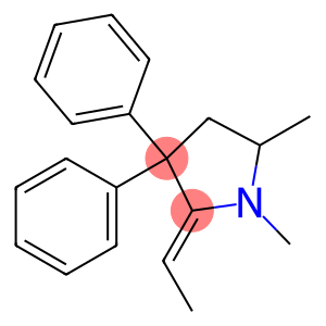 2-ethylidene-1,5-dimethyl-3,3-diphenylpyrrolidine