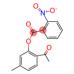 2-acetyl-5-methylphenyl 2-nitrobenzoate