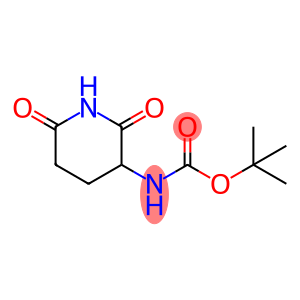 3-N-叔丁氧羰基氨基-2,6-二氧代哌啶