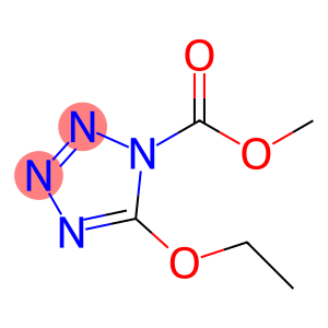 1H-Tetrazole-1-carboxylic  acid,  5-ethoxy-,  methyl  ester