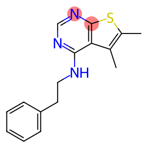5,6-dimethyl-N-phenethylthieno[2,3-d]pyrimidin-4-amine
