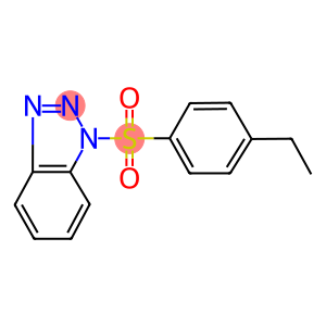 1-[(4-ethylphenyl)sulfonyl]-1H-1,2,3-benzotriazole