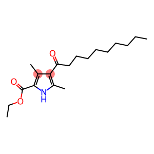 ethyl 4-decanoyl-3,5-dimethyl-1H-pyrrole-2-carboxylate