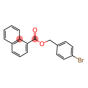 4-bromobenzyl 1-naphthoate