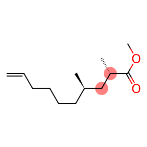 [2S,4R,(+)]-2,4-Dimethyl-9-decenoic acid methyl ester