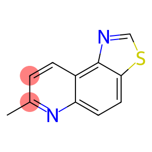 Thiazolo[4,5-f]quinoline, 7-methyl-