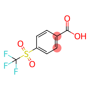 Benzoic acid, 4-[(trifluoromethyl)sulfonyl]-