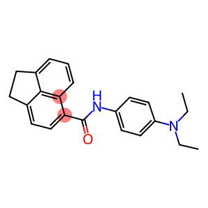 N-[4-(diethylamino)phenyl]-1,2-dihydro-5-acenaphthylenecarboxamide