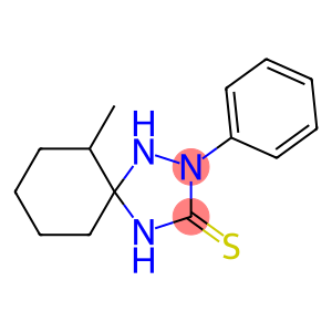 6-methyl-2-phenyl-1,2,4-triazaspiro[4.5]decane-3-thione
