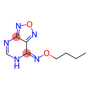 [1,2,5]oxadiazolo[3,4-d]pyrimidin-7(6H)-one O-butyloxime