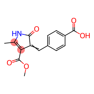 4-(4-CARBOXY-BENZYLIDENE)-2-METHYL-5-OXO-4,5-DIHYDRO-1 H-PYRROLE-3-CARBOXYLIC ACID METHYL ESTER